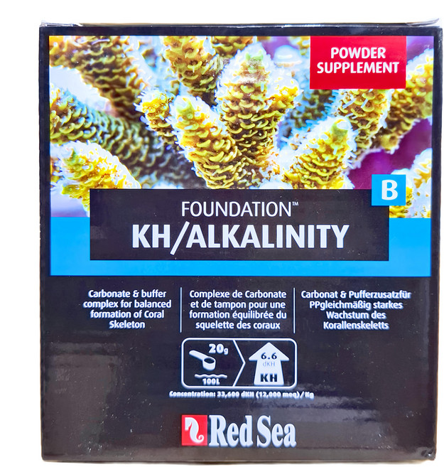 Red Sea 紅海 珊瑚 KH鹼度緩衝劑 R22027 粉狀, 1kg, 1盒