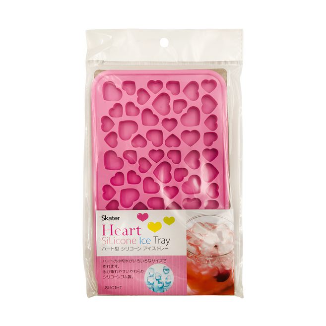 Skater 愛心造型矽膠製冰模, 愛心, 1個