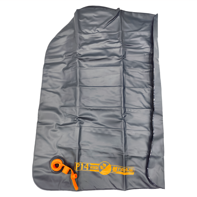 車用充氣墊 車宿用品 車床墊 P14 斜坡墊 60 x 45 x 13cm, 灰色