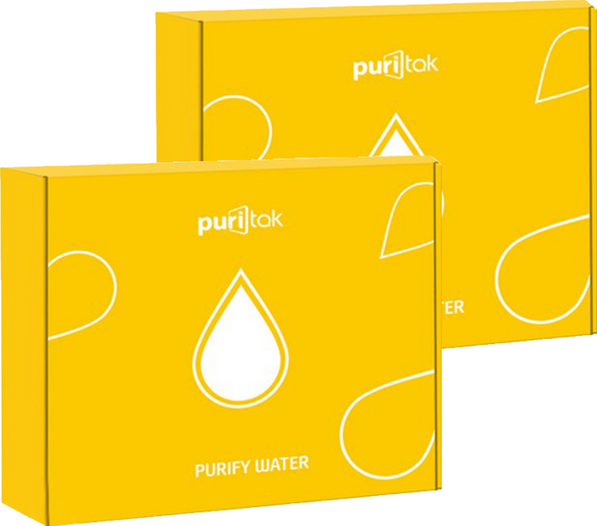 puritak 維生素蓮蓬頭香氛濾芯4件禮盒, 檸檬，薰衣草，桃子，白麝香, 2盒
