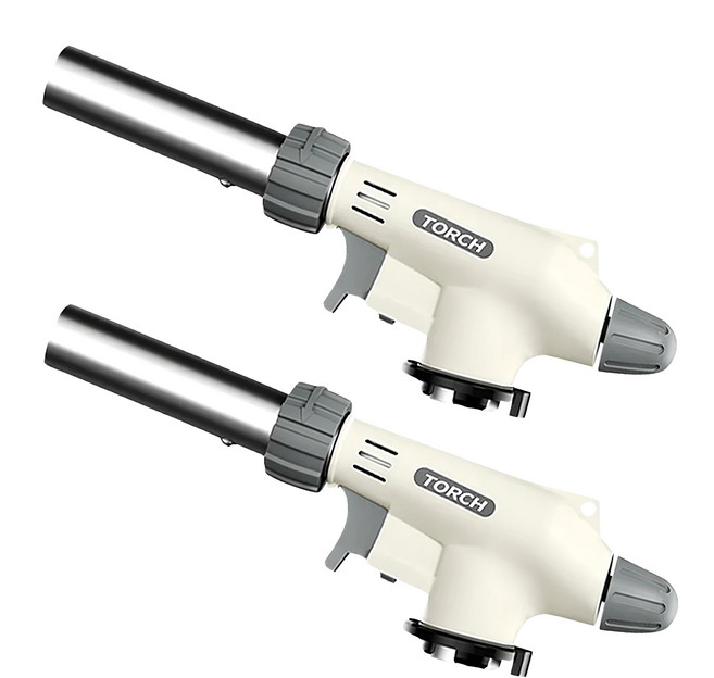 小麥購物 噴火槍 516C款, 白色, 2個