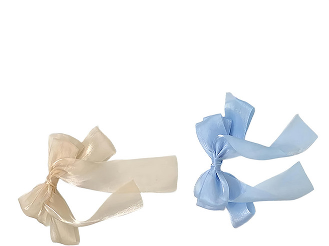 韓系蝴蝶結頂夾