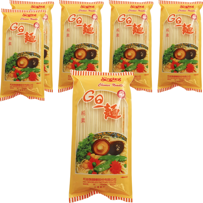 和益 G旦麵 細, 300g, 6包