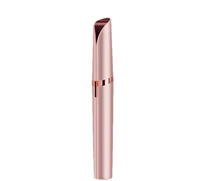 ROYALLIN 蘿林嚴選 電動修眉機 KH-158USB 13 x 2.1 x 1.8cm 25g, 玫瑰金