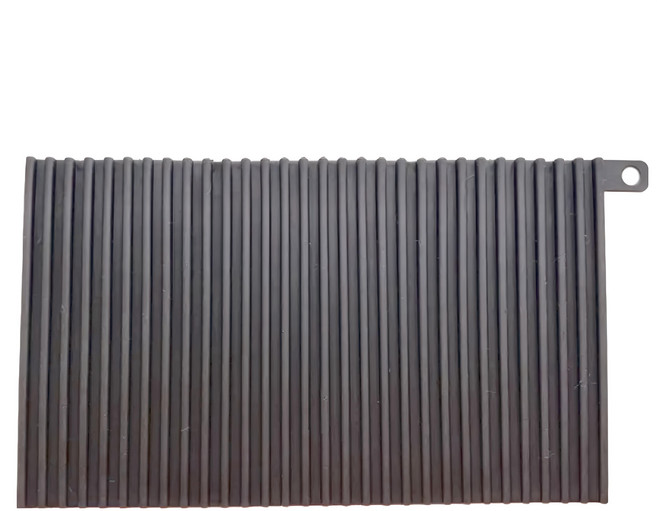 北歐隔熱瀝水餐墊, 30 x 18cm, 黑色, 1個