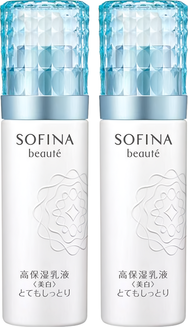 SOFINA 蘇菲娜 美白高保濕活膚乳液 豐潤型, 60g, 2瓶