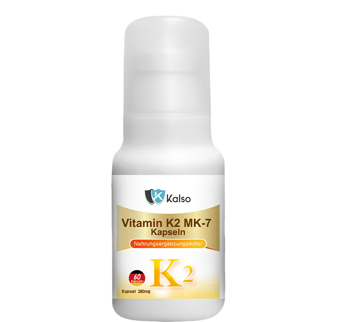 Kalso 科德司 維生素K2膠囊 380mg, 60顆, 1瓶
