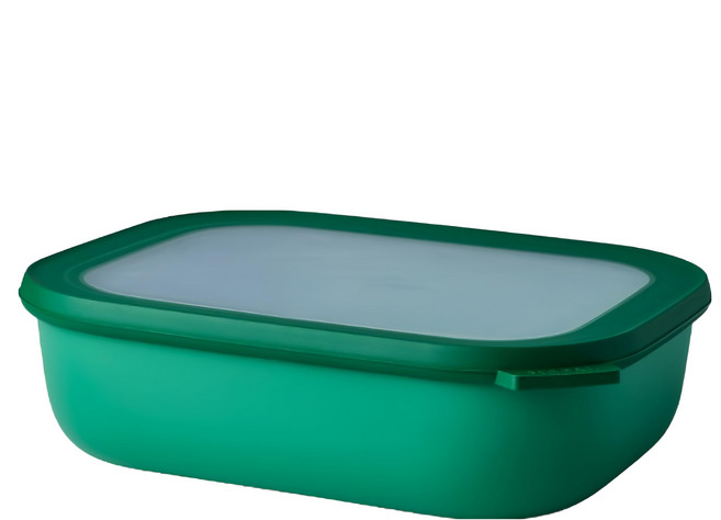 MEPAL 方形密封保鮮盒 249 x 198 x 70mm 寶石綠 2L, 1入, 1個