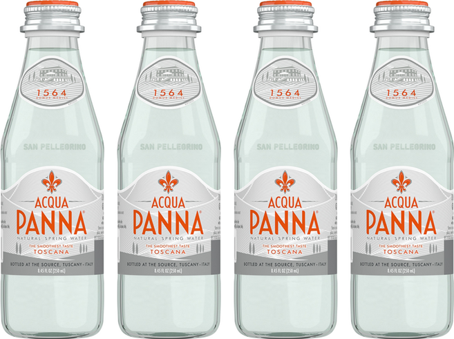 ACQUA PANNA 普娜 天然礦泉水, 250ml, 4瓶