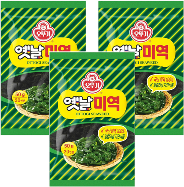 OTOKI 不倒翁 海帶芽, 50g, 3包