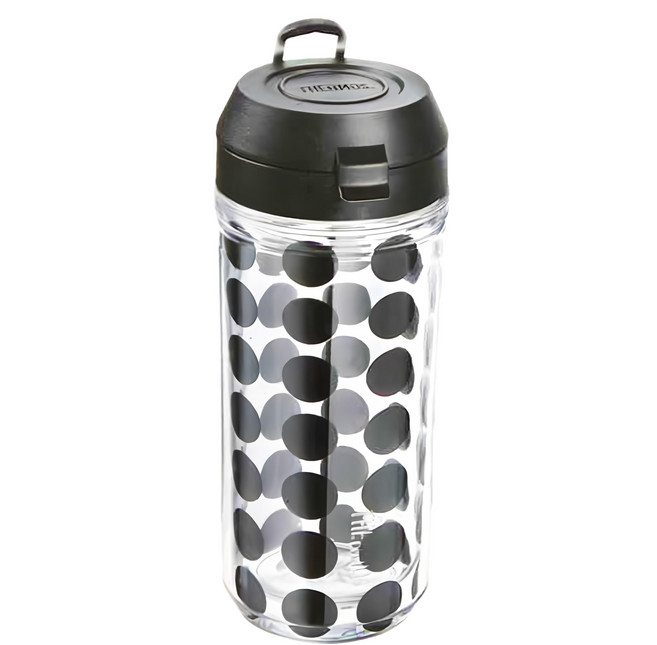 THERMOS 膳魔師 TP4017BD黑色點點輕水瓶, 黑色點點, 1瓶, 0.53L