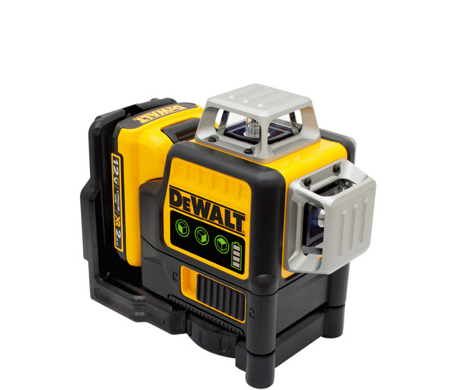DEWALT 得偉 綠色十字線雷射墨線儀 單電2.0Ah 12V DW089LG, 1個