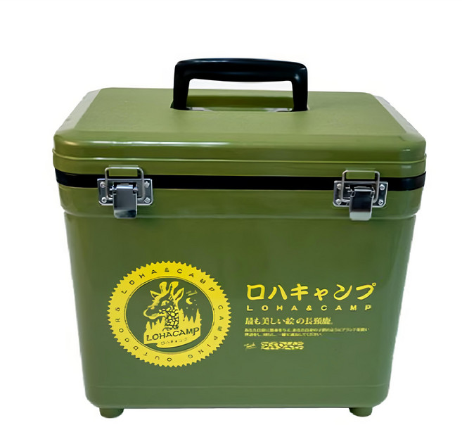LOHACAMP 樂活不露 露營冰桶, 戰術綠, 11L