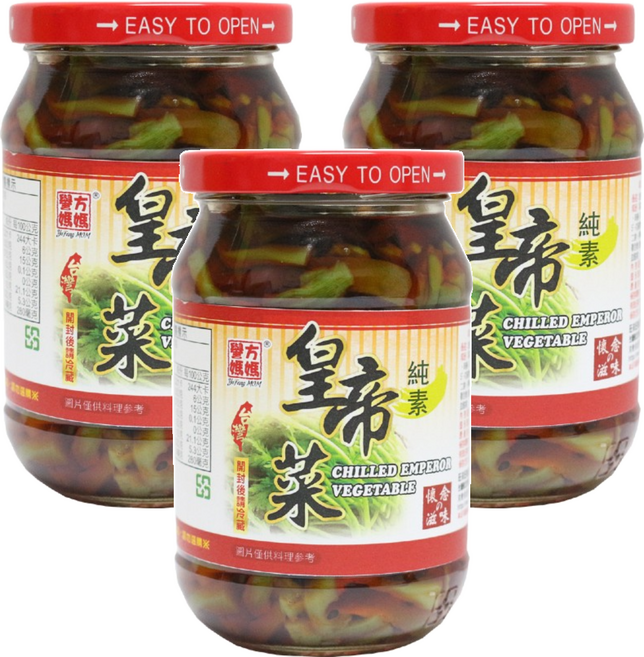 譽方媽媽 皇帝菜, 380g, 3罐