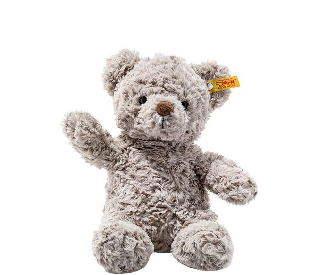Steiff 德國金耳釦泰迪熊 黃標玩偶, 28cm, Honey Teddy Bear, 1個