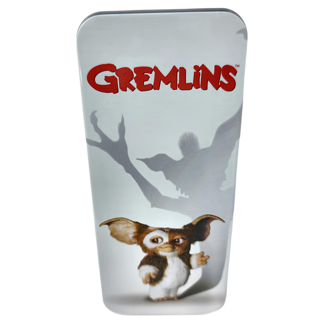 SMALL PLANET 小精靈 鐵盒 GREMLINS, 紅白底, 1盒