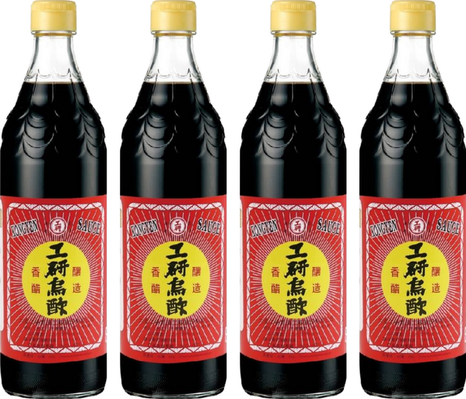 KONG YEN 工研 烏酢, 600ml, 4瓶