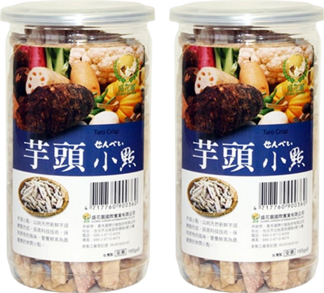 Global Garden 盛花園 芋頭小點, 185g, 2罐