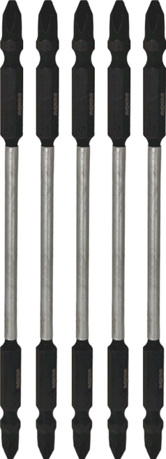 MXM TOOLS 抗衝擊雙頭十字起子頭 MB28003 PH2 x 150mm, 5支
