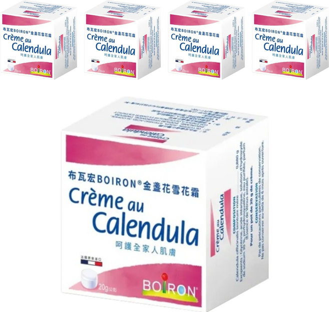 BOIRON 布瓦宏 金盞花雪花霜, 20g, 5盒