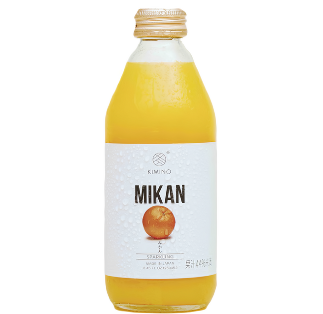 KIMINO 和歌山蜜柑氣泡果汁飲, 1個, 250ml