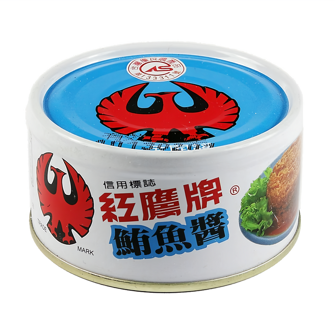 紅鷹牌 鮪魚醬 辣味, 120g, 3罐
