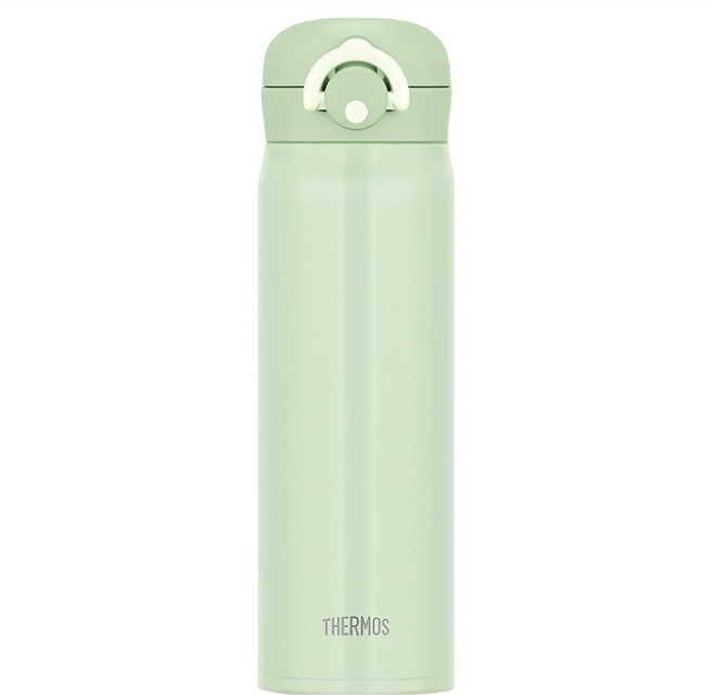 THERMOS 膳魔師 JNR-502-MG 不銹鋼真空保溫瓶 500ml, 綠色, 1個