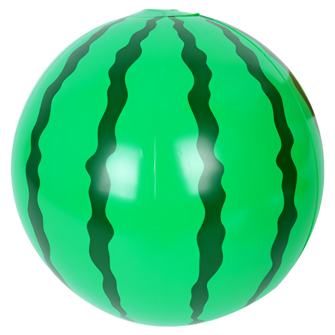 comet 海灘球, 30cm, 西瓜 綠色