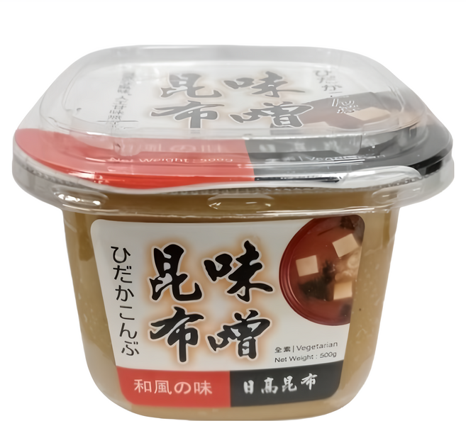 味榮 日高昆布味噌 全素 Vegetarian, 500g, 1盒