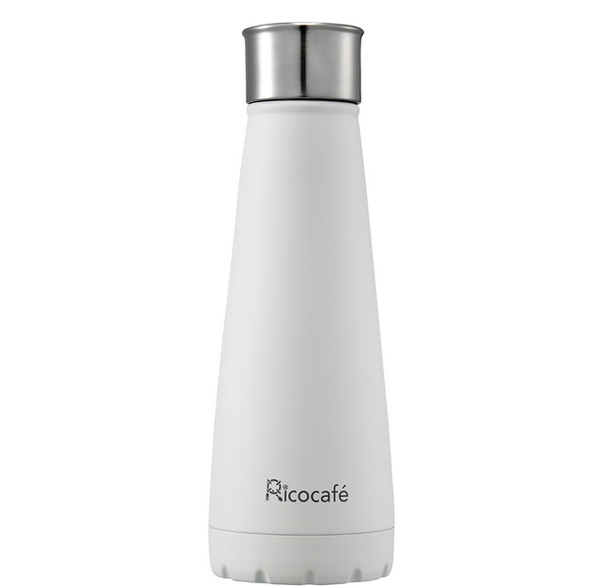 Rico 瑞可 316不鏽鋼高真空保溫杯 ACA-450, 白色, 450ml, 1個