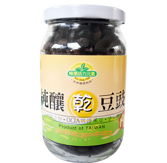 味榮 純釀乾豆豉, 200g, 1罐
