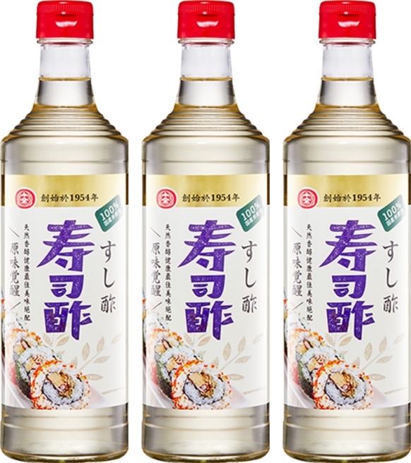 十全 壽司醋, 500ml, 3瓶