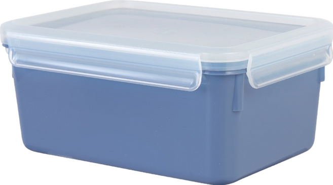 Tefal 特福 MasterSeal 彩色PP保鮮盒 N1012810 藍色, 容器 + 蓋子, 1個