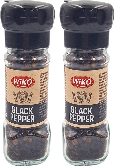 Wiko 黑胡椒研磨罐, 50g, 2瓶