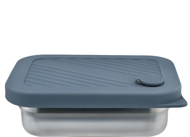 PLUS PERFECT 理想 金緻316不銹鋼可微波保鮮盒 1200cc, 1組, 容器 + 蓋子