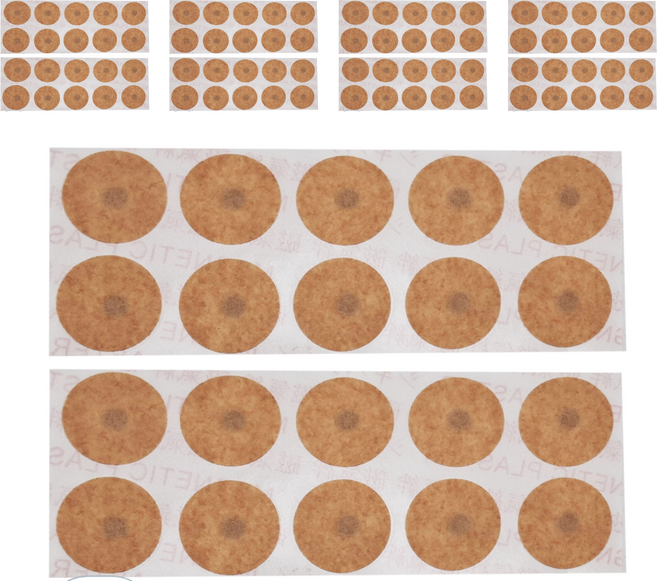 BUBUFITNESS 運動專用磁力貼 2500高斯 10個, 2包, 5盒