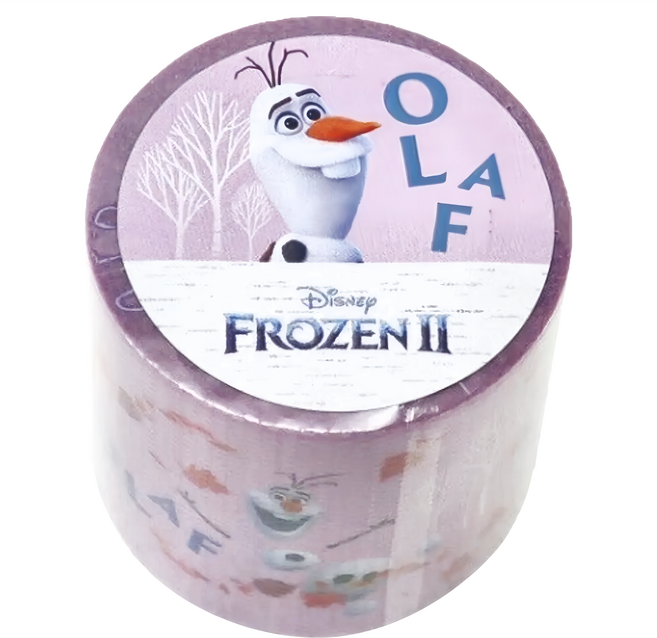 Disney 迪士尼 FROZEN 冰雪奇緣 紙膠帶 463282 20mm x 5m, 雪寶, 1捲