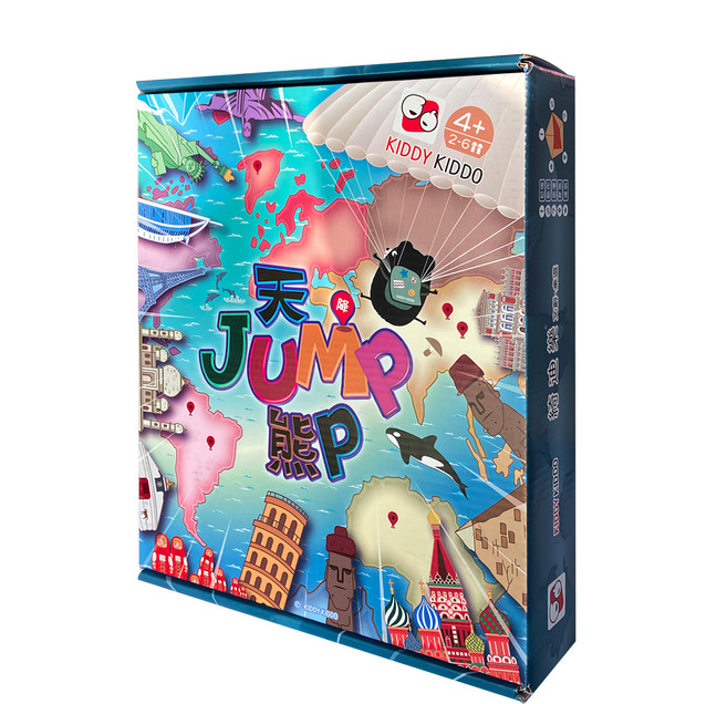 KIDDY KIDDO 綺迪樂 天JUMP熊P桌遊, 1組