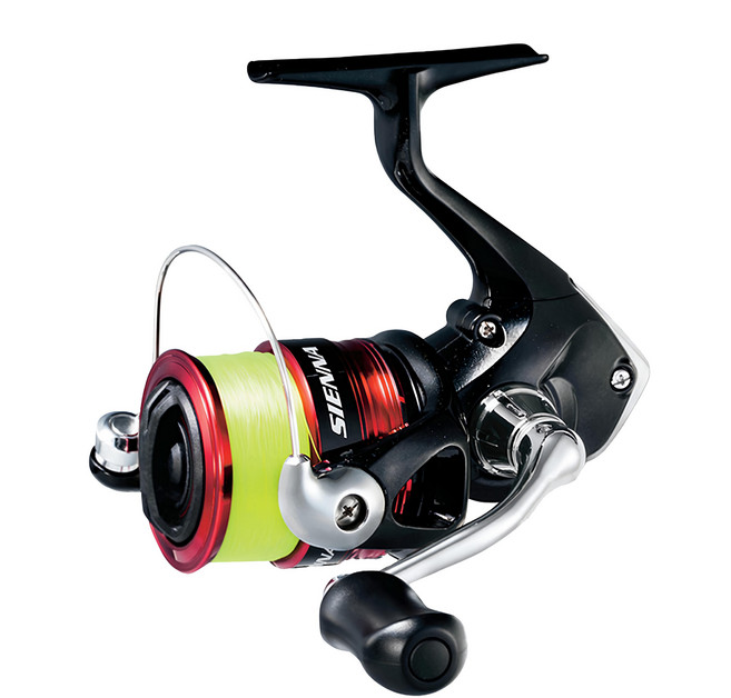 SHIMANO 19 SIENNA 2000 捲線器, 19 SIENNA 2000型, 黑色 + 紅色 + 黃色, 1個