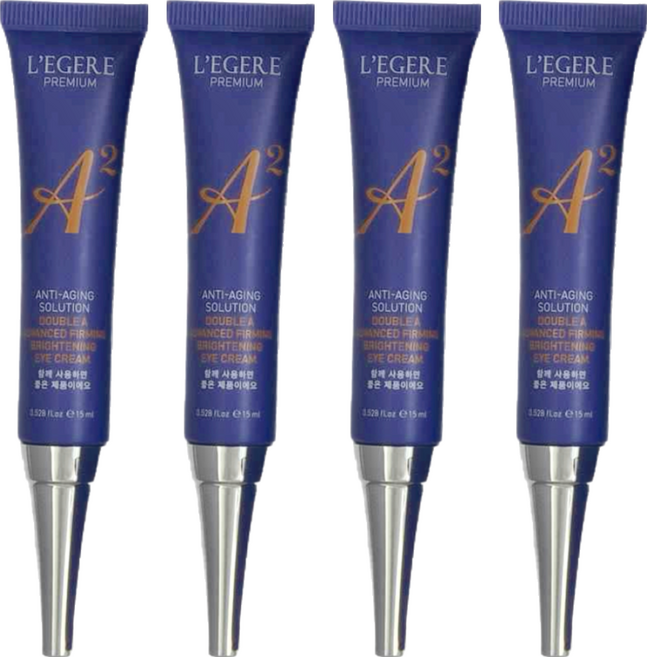 L'EGERE 極致雙A緊緻提亮眼霜, 15ml, 4條