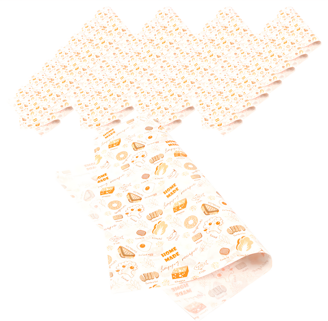 手做三明治包裝紙, 100張, 1組