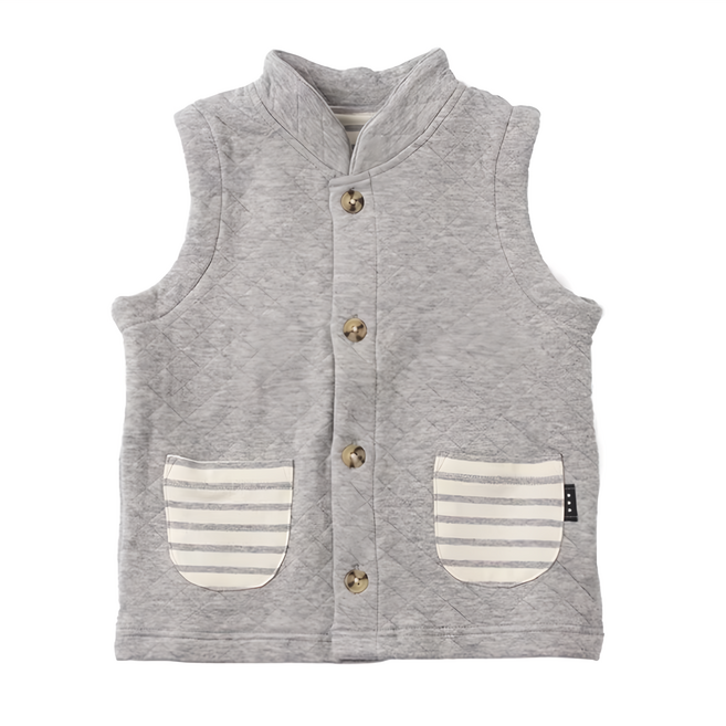 兒童款 珊瑚絨雙面棉保暖背心