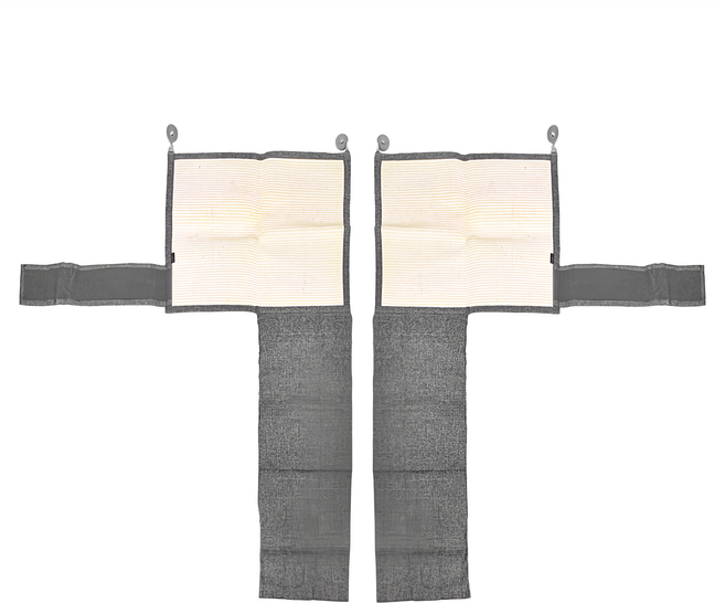 OUTSY 貓抓劍麻沙發保護墊/貓抓墊兩件組 1.4kg, 深灰色, 1組