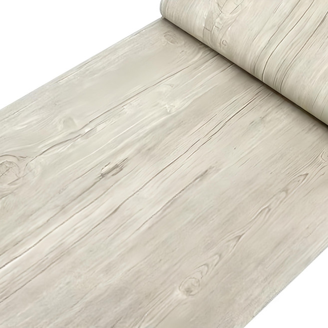 WA. WALL ART 防水自黏壁紙, 仿真木紋 灰梣木