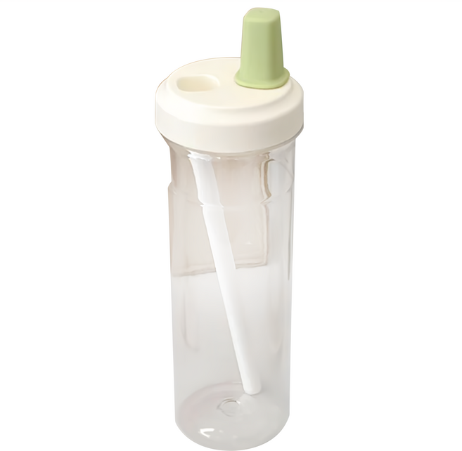 小麥購物 珍奶隨身杯 C035, 綠色, 850ml, 2個