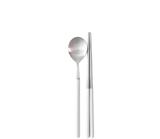 Kamome Kitchen Color Mood系列餐具組, 白色, 湯匙+筷子, 1組