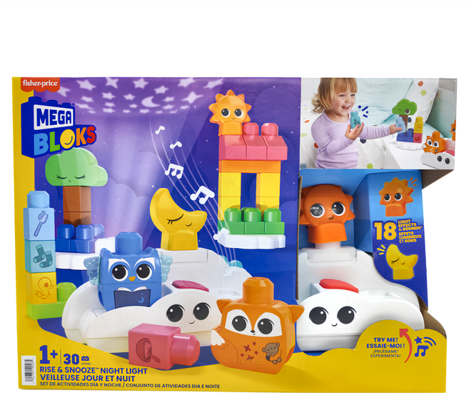 fisher-price 費雪 美高聲光投影積木組, 1組