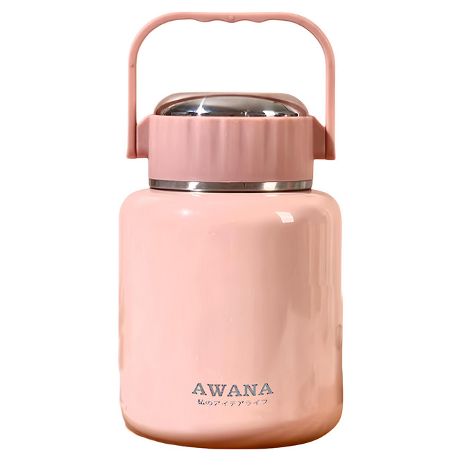 AWANA 日式繽紛悶燒罐 MH-1100, 1個, 粉紅色, 1.1L