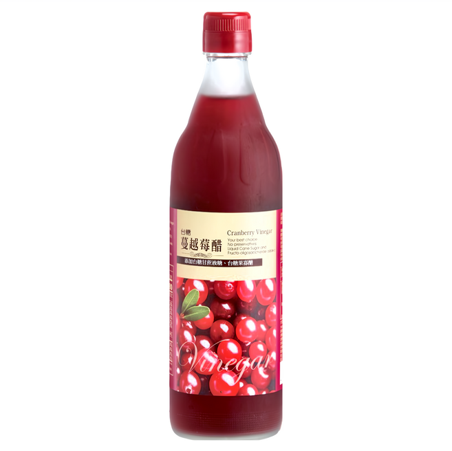 台糖 蔓越莓醋, 1瓶, 600ml