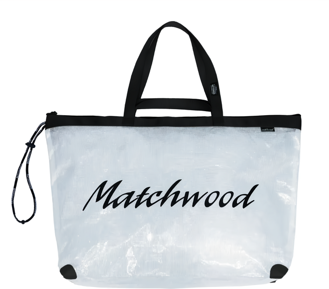 matchwood Mesh 防水托特包 MHWDTB009BK 210g, 黑色